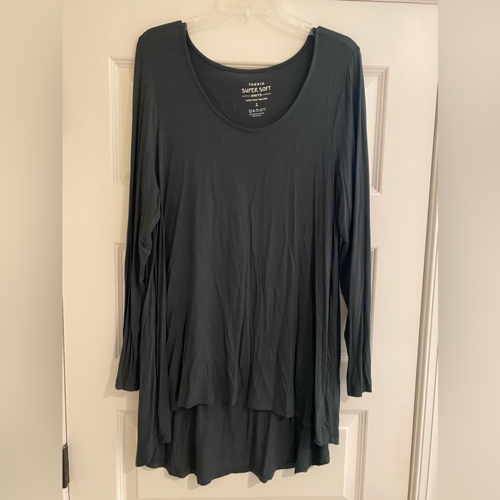 Torrid long sleeve tunic